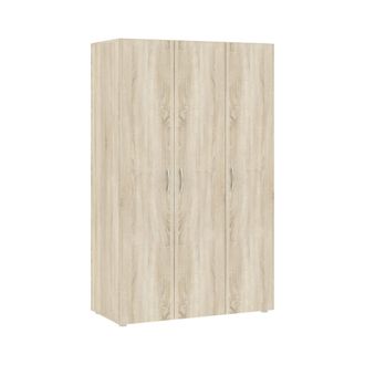 Dmora Armario 3 Puertas Dublino, Muebles De Dormitorio, Vestidor, Armario De Ropa, 111x52 H179 Cm, Roble - Dmora