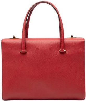 Prada Pre-owned Handbags, female, Red, Size: ONE SIZE Pre-owned Vintage Handbag