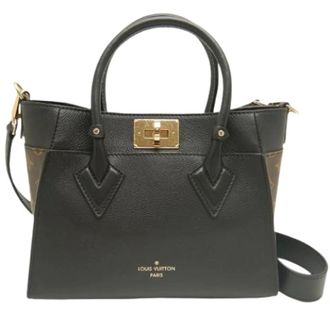 Louis Vuitton Pre-owned Vintage Monogram Handtas - Dames - Pre-owned - Zwart - Maat: ONE Size Leer