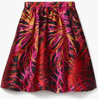 Kate Spade New York Winter Chrysanthemum Bubble Skirt