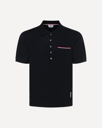 Thom Browne Short Sleeves Polo Male 4