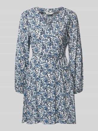 Only Tailliertes Freizeitkleid aus reiner Viskose Modell EVIDA in Bleu, Gr&ouml;&szlig;e XL