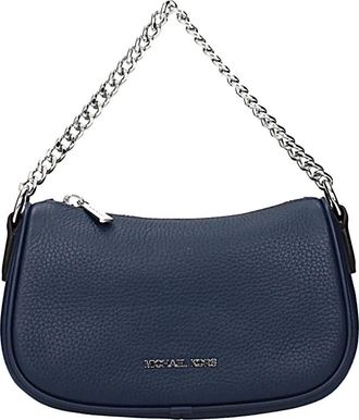 Michael Kors Stijlvolle Leren Tas voor Vrouwen - Dames - Schoudertassen - Blauw - ONE Size - Leer - Tassen