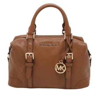 Michael Kors Pre-owned Ginger Satchel - Dames - Vintage Handtas - Bruin - ONE Size - Leer - Vintage