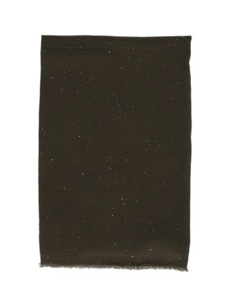 Faliero Sarti Raissa Metallic Wool-Blend Scarf
