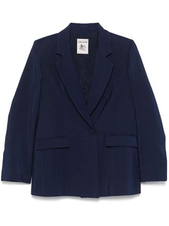 Semicouture single-breasted blazer - women - Polyester - 42 - Blue