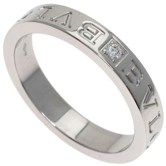 Bulgari White Gold (18K) Band Ring (Pre-Owned)