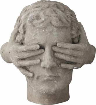 Lene Bjerre Figur Serafina 30 x 26 cm - Grey