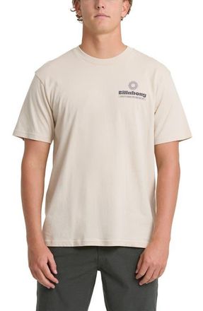 Billabong Single Fin Premium Graphic T-Shirt in Oatmeal at Nordstrom, Size X-Large