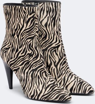 Isabel Marant Botines Jany de piel con estampadas