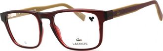 Lacoste L2972 601 Transparent Burgundy 54mm