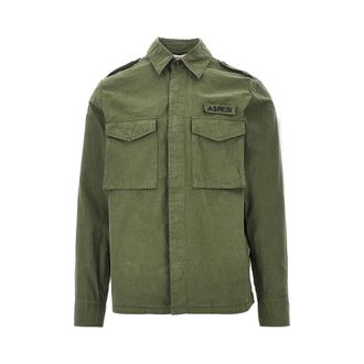 Aspesi Cotton canvas shirt Man S