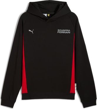 Puma Scuderia Ferrari Lifestyle Graphic Hoodie in Puma Black at Nordstrom, Size Xx-Large