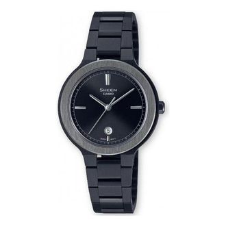 Casio Analog Black Silver SHE-4559BD-1A