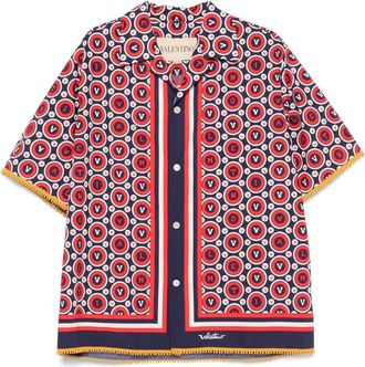 Valentino Garavani Camicia in cotone - Rosso