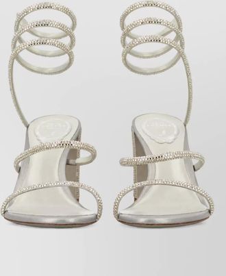 Rene Caovilla leather cleo sandals