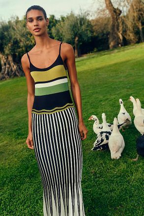 Maeve Sleeveless Sweater Maxi Dress