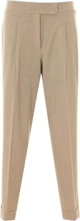 Liu Jo Pantalones Tapered - Trousers - Mujer - Beige - XL