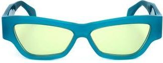 Retro Superfuture 54mm Cat Eye Sunglasses in Blue at Nordstrom Rack