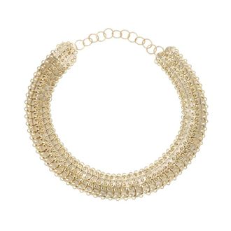 Paco Rabanne Accessoires, Dames, Geel, ONE Size, 1969 Chainmail Taille Riem