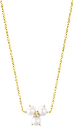 Adornia Freshwater Pearl Pendant Necklace in White at Nordstrom Rack