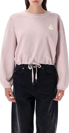 Isabel Marant Margo Soft Fleece Balloon Sleeve Top