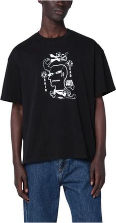 Brain Dead Hombre, Camisetas, Negro, Talla: XL