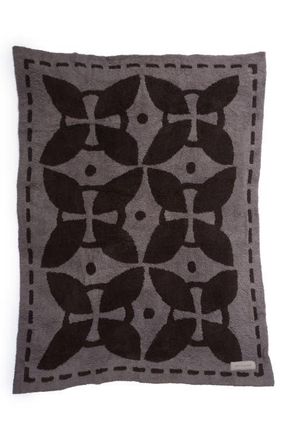 Barefoot Dreams Covered in Prayer Throw in Charcoal/Espresso at Nordstrom