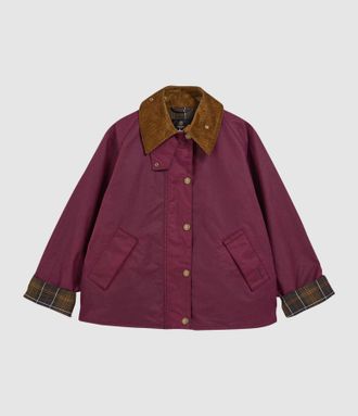 Barbour Veste Transport Wax Wine Classic