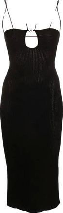 Just Cavalli Mujer, Vestidos, Negro, Talla: S