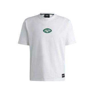 BOSS x NFL stretch-cotton T-shirt with special branding