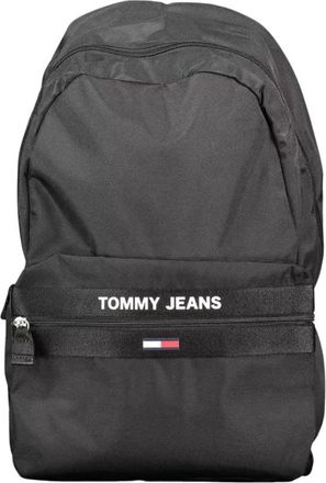 Tommy Hilfiger Backpacks - Heren - Rugzakken - Zwart - ONE Size - Polyester - Tassen