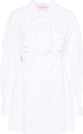 Valentino Shirt Dresses, female, White, Size: M Dress Valentino