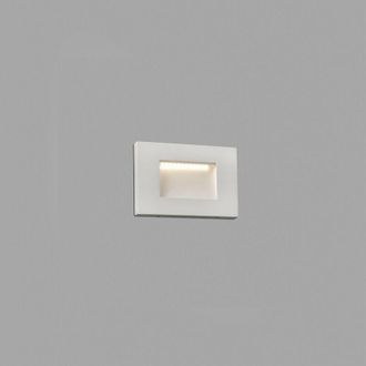 Faro Barcelona Faro Barcelona - Faro Spark-1 - Outdoor led Recessed Wall Light White 3.6W 3000K IP65