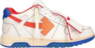 Off-white Off-White Sneakers Out Of Office in pelle impunturata - - Shoes - Uomo - Bianco - 44 EU