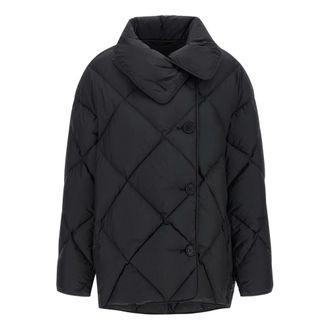 Ienki Ienki Ienki Ienki, Dames, Jassen, Zwart, Maat: XS Nylon