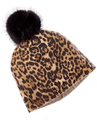 Sofiacashmere Sofiacashmere Pom Cashmere Hat