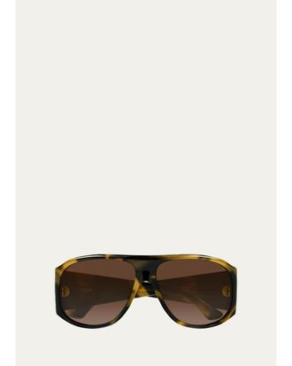 Chlo&eacute; 60MM Geometric Sunglasses