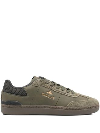 Replay lace-up low-top sneakers - Groen