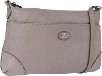 Fendi Pre-owned Vintage Shoulder Bag - Dames - Vintage Schoudertas - Grijs - ONE Size - Leer - Vintage