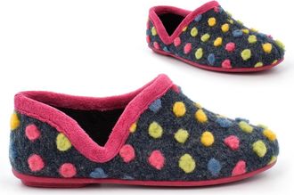 Generic Ladies Lightweight Slippers Size 6 Slip On Slipper Size 5 Lightweight Slippers Womens Slip On Slipper Rubber Sole Sizes 3-8 Fuchsia 8 UK