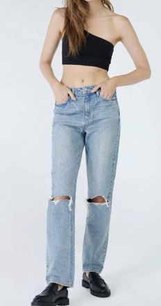 Unpublished Willa Vintage Mom Fit Straight Leg In Rogue