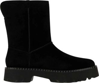 UGG Uptowner Short Boot - Dames - Schoenen - Zwart - Maat: 39 EU Su&egrave;de