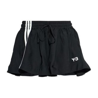Yohji Yamamoto Short Shorts, female, Black, Size: 2XS Tennis Shorts
