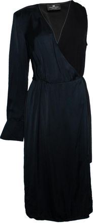 Elisabetta Franchi cross over asymmetric dress