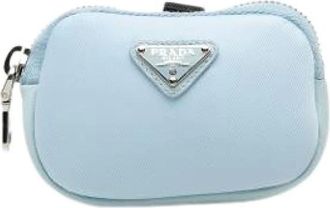 Prada Pre-owned Vintage Nylon Crossbody - - Pre-owned - Donna - Blu - ONE SIZE