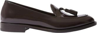 Scarosso Sienna Tassel Loafers - Dames - Loafers - Bruin - 41 EU - Leer - Schoenen