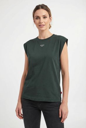 Joop T-Shirt JOOP JEANS Tiss, Damen, Gr. XL, schwarz, Jersey, Obermaterial: 100% Baumwolle, Rundhals, Shirts T-Shirt