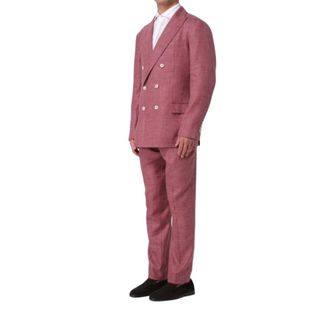 Brunello Cucinelli Hombre, Trajes, Rosa, Talla: S