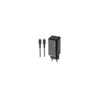 C&A Nacon Switchnewadapt60 Cargador De Dispositivo M&oacute;vil Smartphone, Tel&eacute;fono M&oacute;vil Negro Corriente Alterna Carga R&aacute;pida Interior
